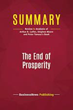 Summary: The End of Prosperity