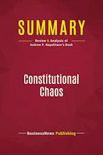 Summary: Constitutional Chaos