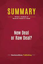 Summary: New Deal or Raw Deal?