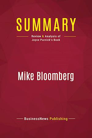 Summary: Mike Bloomberg