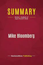 Summary: Mike Bloomberg