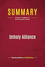 Summary: Unholy Alliance