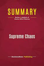 Summary: Supreme Chaos