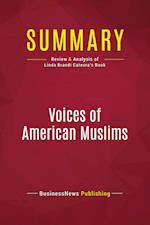 Summary: Voices of American Muslims