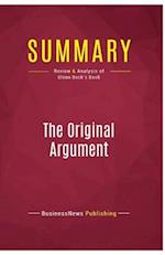 Summary: The Original Argument