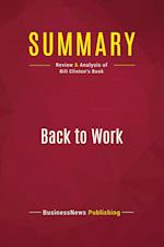 Summary: Back to Work