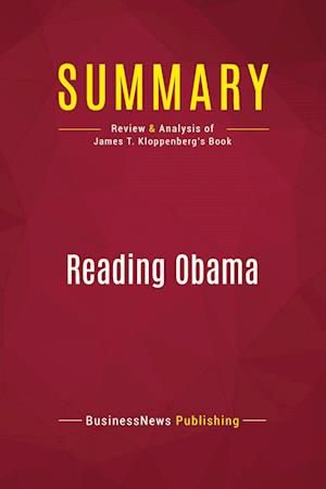 Summary: Reading Obama