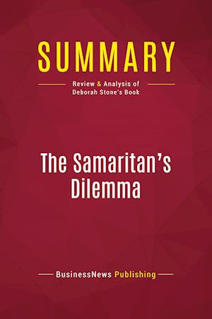 Summary: The Samaritan's Dilemma