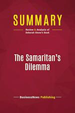 Summary: The Samaritan's Dilemma