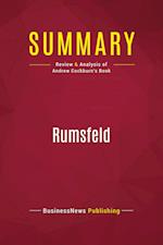 Summary: Rumsfeld