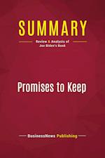 Summary: Promises to Keep