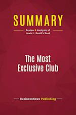 Summary: The Most Exclusive Club