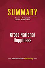 Summary: Gross National Happiness