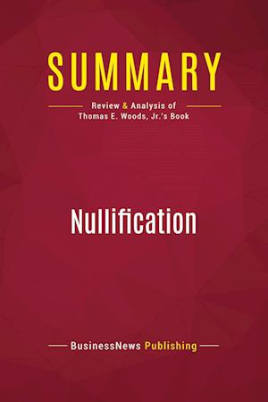 Summary: Nullification