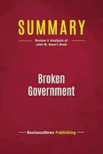 Summary: Broken Government