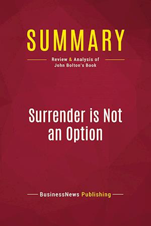 Summary: Surrender is Not an Option