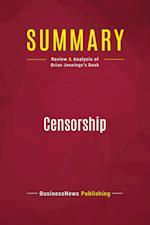 Summary: Censorship