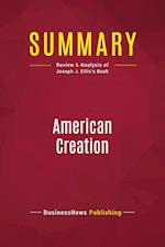 Summary: American Creation