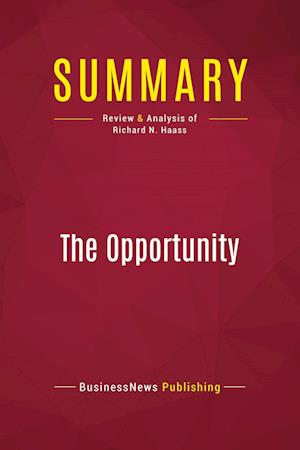 Summary: The Opportunity