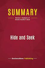 Summary: Hide and Seek