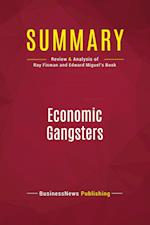 Summary: Economic Gangsters