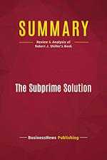 Summary: The Subprime Solution