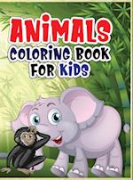 Animals coloring book for kids