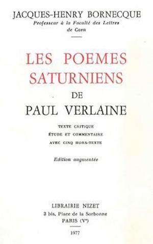 Les Poemes Saturniens de Paul Verlaine