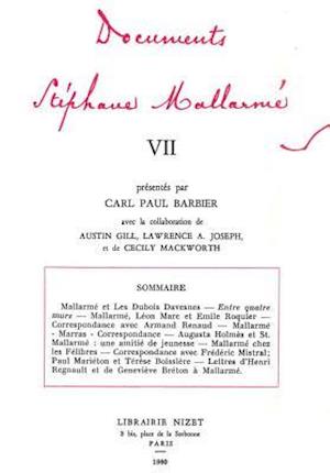 Documents Stephane Mallarme VII