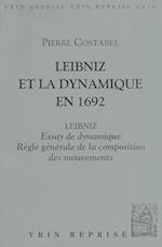 Leibniz Et La Dynamique En 1692