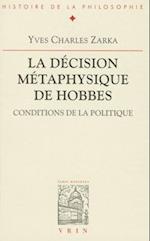 La Decision Metaphysique de Hobbes