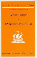 Introduction a Saint Bonaventure