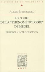 Lectures de La Phenomenologie de Hegel