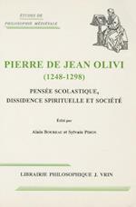 Pierre de Jean Olivi (1248-1298)