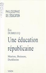 Une Education Republicaine