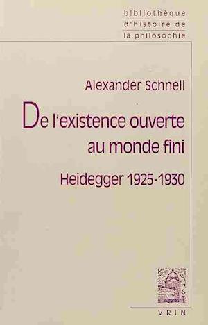 de L'Existence Ouverte Au Monde Fini