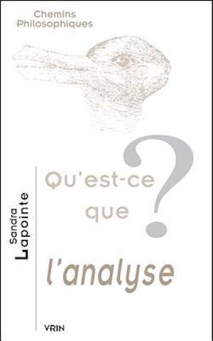 Qu'est-Ce Que L'Analyse?