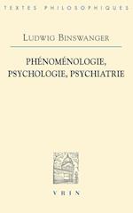 Phenomenologie, Psychologie, Psychiatrie