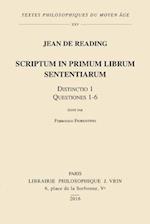 Scriptum in Primum Librum Sententiarum