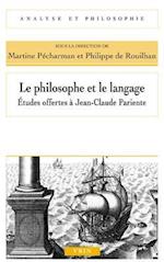 Le Philosophe Et Le Langage