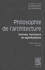 Textes Cles de Philosophie de L'Architecture