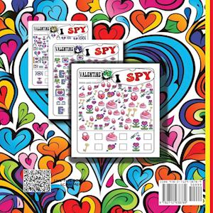 I spy valentine's day book for kids