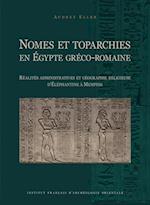 Nomes et toparchies en Egypte greco-romaine