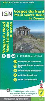 TOP75: 75027 Vosges du Nord - Mont St Odile - Le Donon