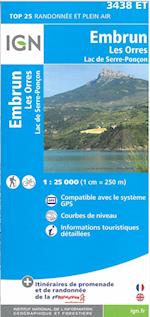 TOP25: 3438ET Embrun- Les Orres - Lac de Serre-Poncon