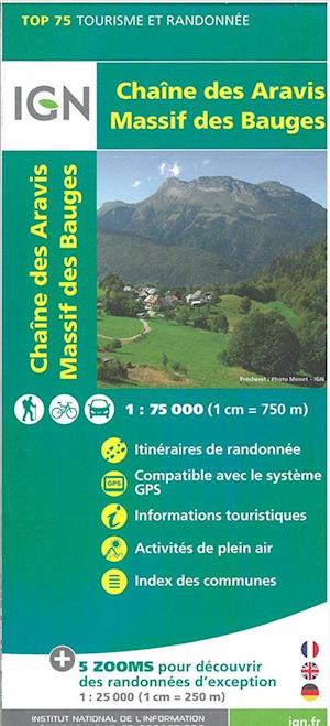 TOP75: 75032 Chaîne des Aravis - Massif des Bauges