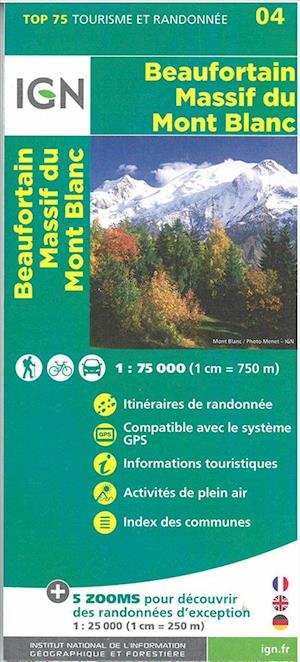 TOP75: 75004 Beaufortain Massif du Mont Blanc
