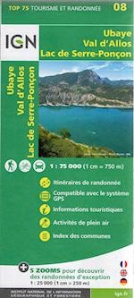 TOP75: 75008 Ubaye - Val d'Allons - Lac de Serre-Poncon
