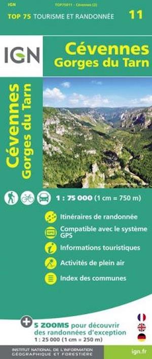 TOP75: 75011 Cevennes - Gorges du Tarn