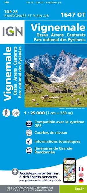 TOP25: 1647OT Vignemale - Ossau - Arrens - Cauterents, Parc National des Pyrénées